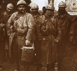 Les Eparges, Nordfrankrig, c1914-c1918. af Unbekannt