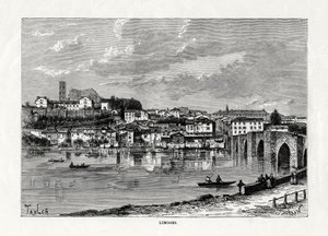 Limoges, Frankrig, 1879 af Unbekannt