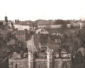 Lincoln Castle, Lincolnshire, 1894. af Unbekannt