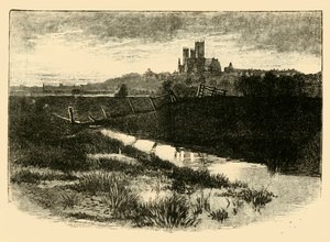 Lincoln, fra Witham Bank, 1898. af Unbekannt