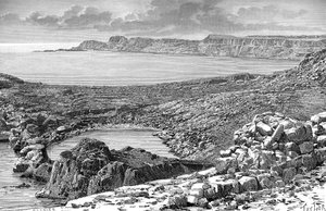 Lindos Bay, Rhodos, Grækenland, c1890 af Unbekannt