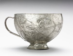 Løvejagtpokal, 1100-1000 f.Kr. af Unbekannt