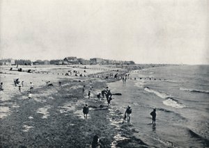 Littlehampton - Padling at Low Water, 1895 af Unbekannt