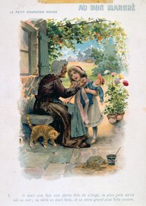 Rødhætte, 1800-tallet af Unbekannt