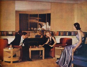 Stue designet af Paul MacAlister, 1938 af Unbekannt