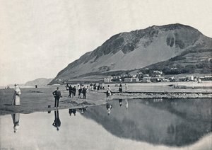 Llanfairechan - The Village and Penmaenmawr Mountain, 1895 af Unbekannt