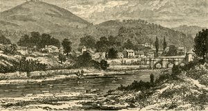 Llangollen Bridge, 1898. af Unbekannt