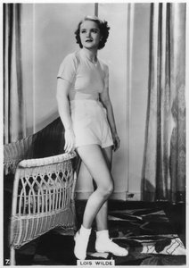 Lois Wilde, amerikansk skuespillerinde, c1938 af Unbekannt