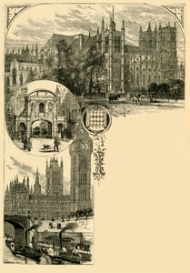 London. Westminster og de vestlige forstæder, 1881. af Unbekannt