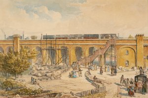 London til Greenwich Railway af Unbekannt