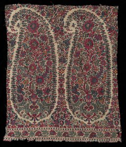 Langt sjalfragment, 1820-1825. af Unbekannt