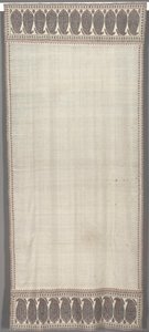 Langt sjal, ca. 1812. af Unbekannt