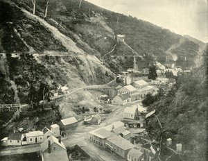 Long Tunnel Gold Mine, Walhalla, 1901. af Unbekannt