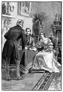 Lord Campbells Audience of the Queen, 1900 af Unbekannt