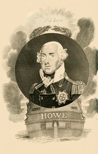 Lord Howe, 1726-1799, 1816. af Unbekannt
