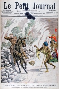 Lord Kitcheners hesteulykke, Indien, 1903 af Unbekannt