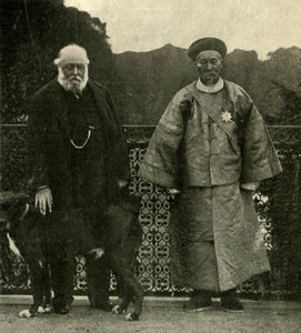 Lord Salisbury og Li Hung Chang, 1901. af Unbekannt