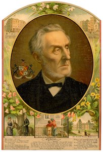 Lord Shaftesbury, britisk konservativ statsmand og filantrop, slutningen af det 19. århundrede af Unbekannt