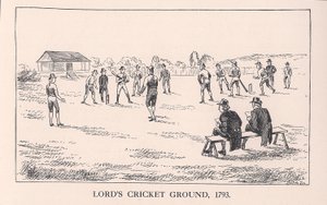 Lords cricketbane, London, 1793 1912 af Unbekannt