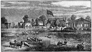 Lords cricketbane, London, 1836 1912 af Unbekannt