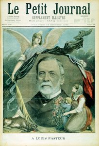Louis Pasteur, fransk kemiker, 1895 af Unbekannt