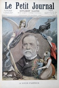 Louis Pasteur, fransk kemiker, 1895 af Unbekannt
