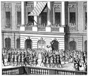 Louis XV i Strasbourg, 1744, 1885 af Unbekannt