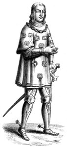 Louis de Mallet, Lord of Graville og admiral af Frankrig, 1500-tallet 1849 af Unbekannt