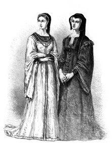 Louise af Savoyen og Marguerite af Valois, 1800-tallet af Unbekannt