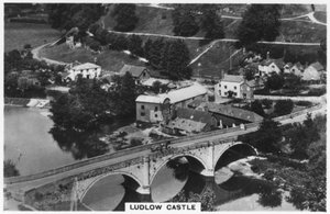 Ludlow Castle, 1936 af Unbekannt