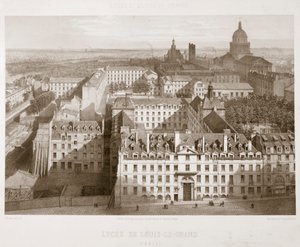 Lycee of Louis-le-Grand, Paris, 1867 af Unbekannt
