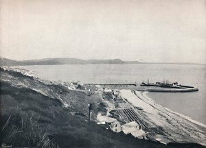 Lyme Regis - Havnen, 1895 af Unbekannt