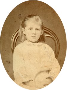Lyubov Dostojevskaja, datter af forfatteren Fjodor Dostojevskij, 1870