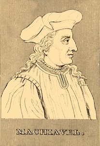 Machiavelli, 1469-1527, 1830. af Unbekannt