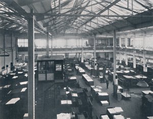 Maskinhal, 1916 af Unbekannt