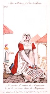 Makrelsælger, 1826 af Unbekannt