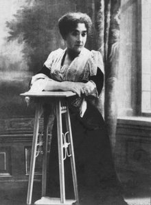 Fru De Peyrebrune. , c1893 af Unbekannt