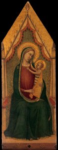 Madonna and Child Enthroned, ca. 1335-39. af Unbekannt