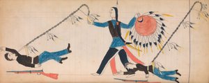 Maffet Ledger: Tegning, ca. 1874-81. af Unbekannt