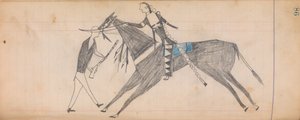 Maffet Ledger: Tegning, ca. 1874-81. af Unbekannt