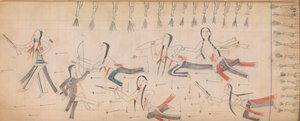 Maffet Ledger: Tegning, ca. 1874-81. af Unbekannt