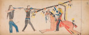 Maffet Ledger: Tegning, ca. 1874-81. af Unbekannt