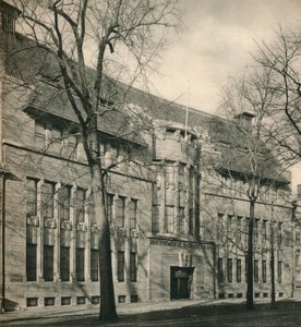 Hovedfacade, Bank of Rotterdam, Haag, 1920 af Unbekannt