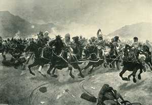 Maiwand - Saving the Guns, 1901. af Unbekannt