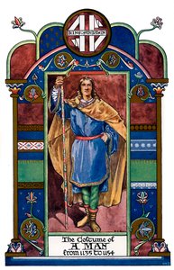 Ondt kostume, 1135-1154, 1904 af Unbekannt