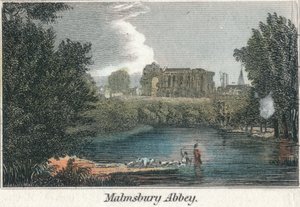 Malmsbury Abbey, 1800-tallet af Unbekannt