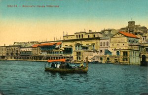 Malta - Admirality House Vittoriosa, c1918-c1939. af Unbekannt