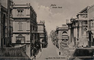 Malta - Royal Route, c1900 af Unbekannt