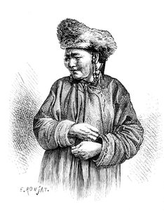 Manchu kvinde, c1890 af Unbekannt