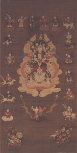 Mandala fra Dakini-Ten af Unbekannt